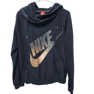 Nike‎ Vintage Womens Vlack Hoodie Size Medium